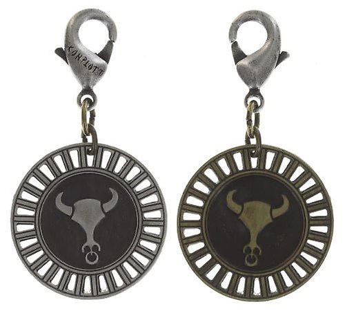 Bild für Charm Zodiac Messing / Silber  Größe S