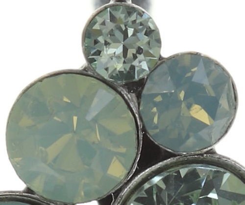 image pour Boucles d'oreilles Eurowire Petit Glamour Vert  