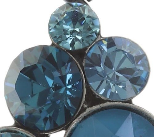 Bild für Ohrstecker baumelnd Petit Glamour Blau  