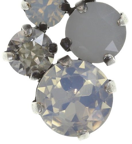 image pour Clou d'oreille pendant Ballroom Classic Glam Blanc  