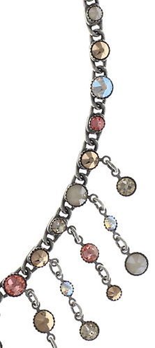 image pour Collier Waterfalls Beige / Rose  