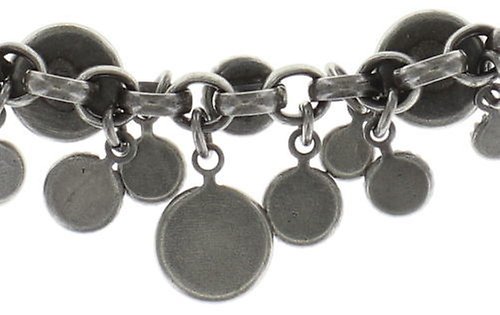 image for Necklace Waterfalls White / Grey  