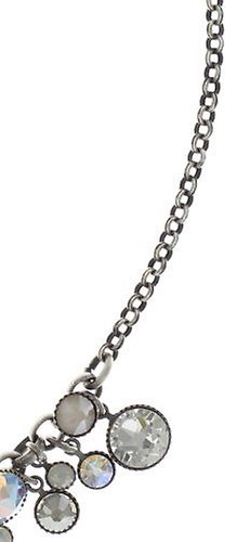 image for Necklace Waterfalls White / Grey  