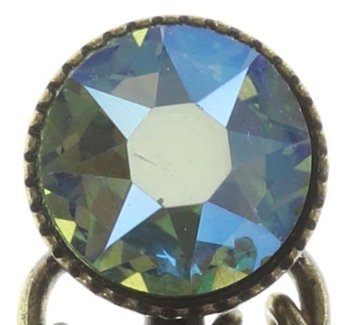 image for Earring stud dangling Waterfalls Blue / Green / Yellow  