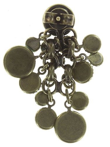 image pour Clou d'oreille pendant Waterfalls Bleu / Vert / Jaune  