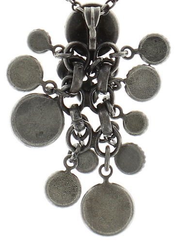 image for Necklace Pendant Waterfalls Beige / Pink  