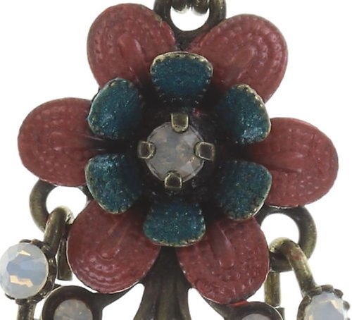 image pour Clou d'oreille pendant Mille Fleurs Multi  