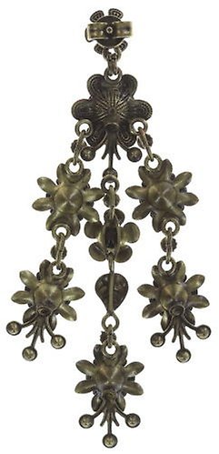 image pour Clou d'oreille pendant Mille Fleurs Multi  