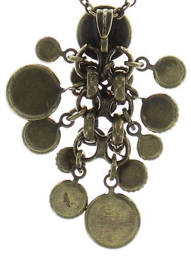 image for Necklace pendant Waterfalls Yellow  