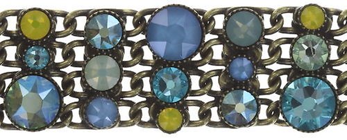 Bild für Armband Waterfalls Blau / Grün / Gelb  