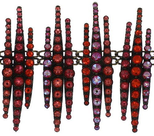 image pour Collier ras-de-cou Global Glam De Luxe Rouge / Orange  