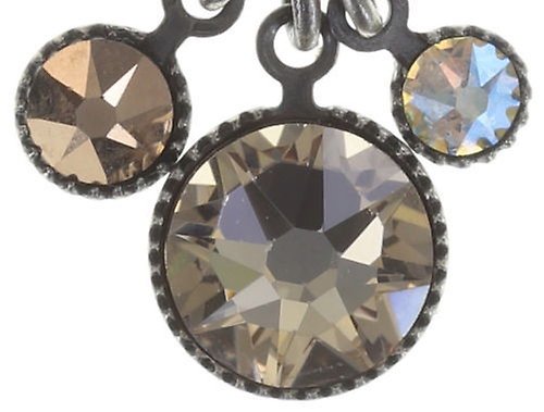 Bild für Halskette mit Anhänger Waterfalls Beige / Pink  