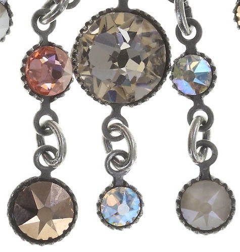 image for Necklace Waterfalls Beige / Pink  