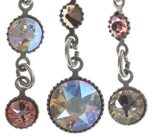 image pour Collier Waterfalls Beige / Rose  