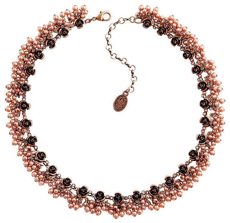 image for Necklace Indian Roses Pink  extra small