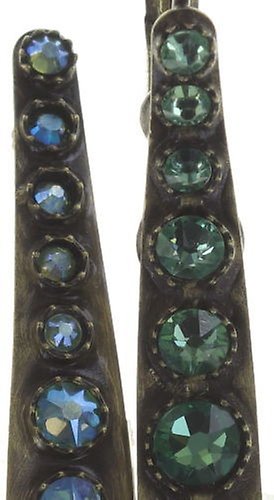 image pour Boucles d'oreilles Eurowire Global Glam De Luxe Vert  size M,S