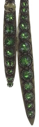 image for Earring Eurowire Global Glam De Luxe Green  size M,S