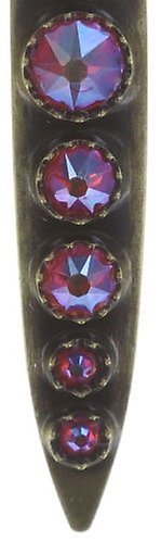 image pour Clou d'oreille Global Glam De Luxe Rouge / Orange  size S