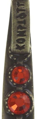 image for Earring Stud Global Glam De Luxe Red / Orange  size S