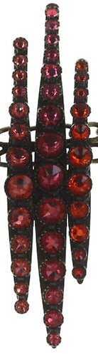 image pour Collier ras-de-cou Global Glam De Luxe Rouge / Orange  