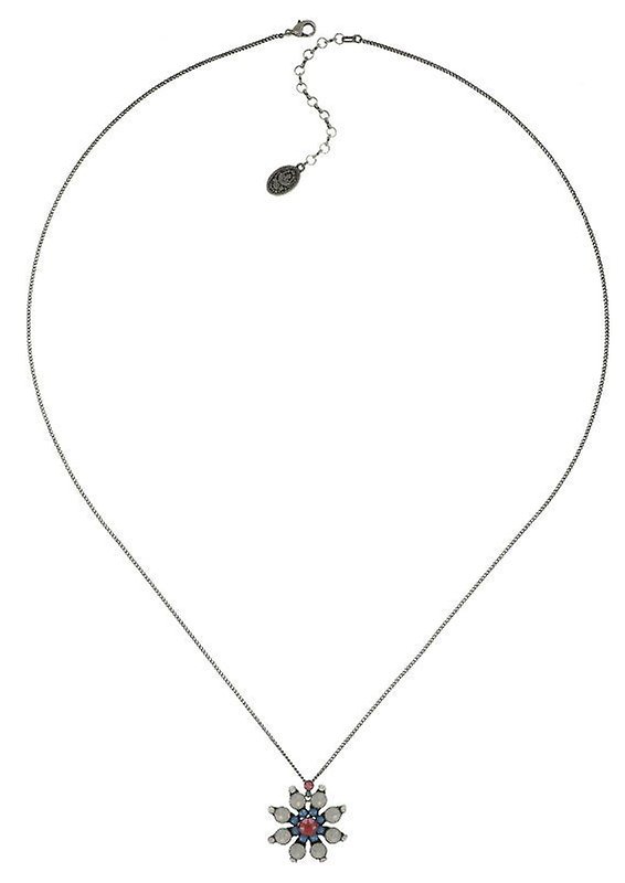 image for Necklace Pendant (Long) Lost Garden Pastel Multi  size XL