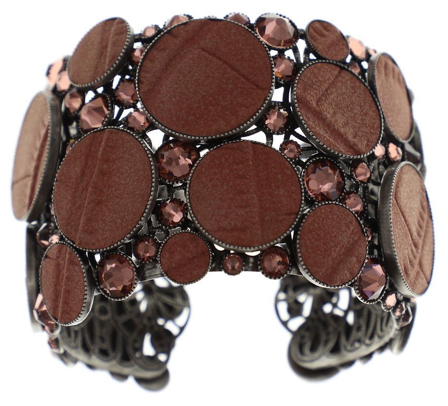 image pour Bracelet rigide Planet River Beige / Marron  