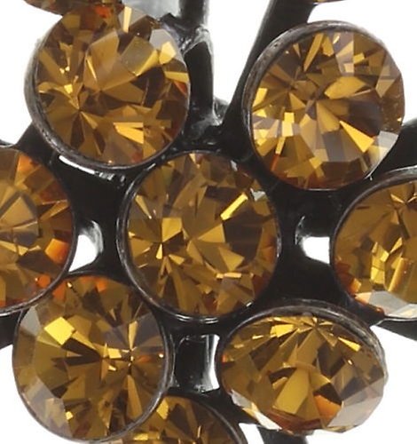 Bild für Ohrringe mit Brisur Magic Fireball Gelb Topaz Classic Size (21mm Ø)