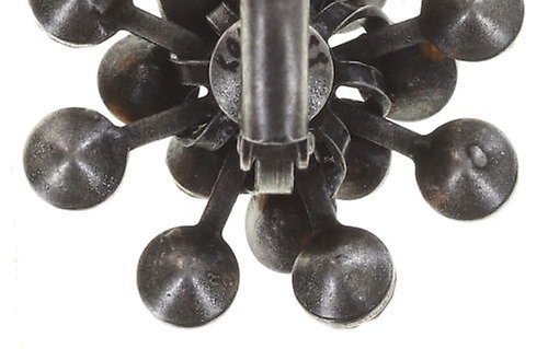 image pour Boucles d'oreilles Eurowire Magic Fireball Jaune topaz Classic Size (21mm Ø)