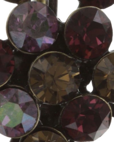 image pour Boucles d'oreilles Eurowire Magic Fireball Rouge / Marron  Classic Size (21mm Ø)