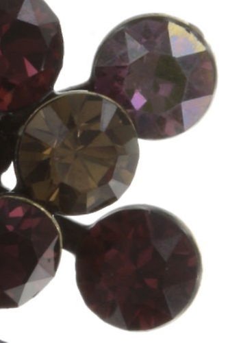 image for Earring Eurowire Magic Fireball Red / Brown  Classic Size (21mm Ø)