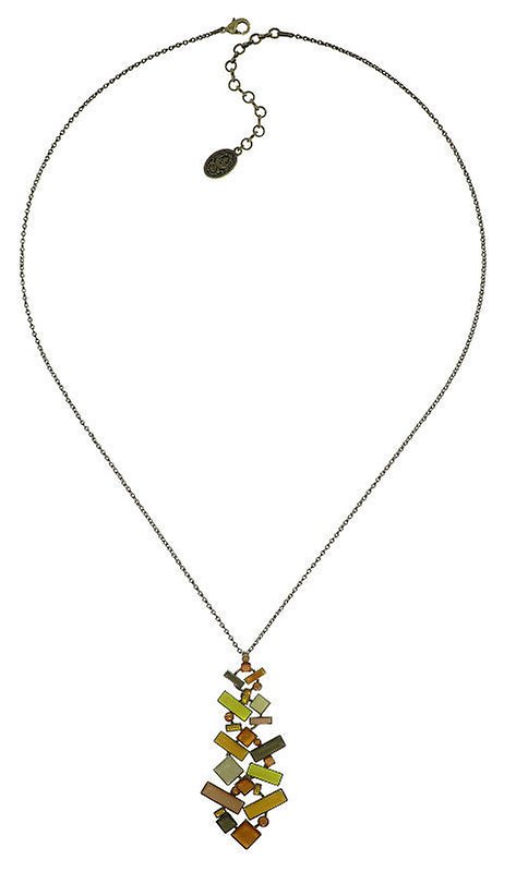 image for Necklace Pendant (Long) Shake to the Rhythm Yellow  