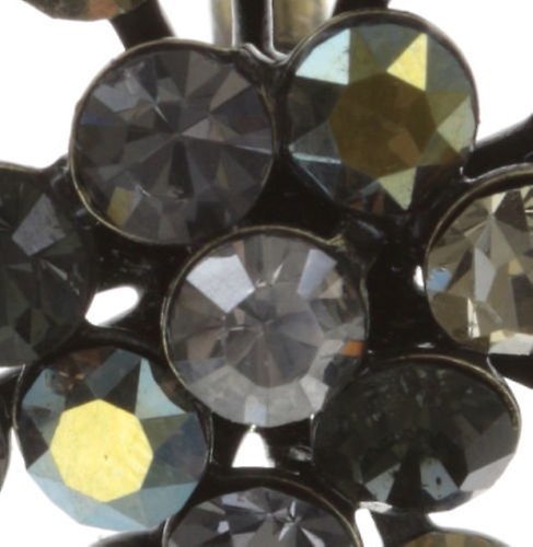 Bild für Ohrringe mit Brisur Magic Fireball Beige / Lila / Grau  Classic Size (21mm Ø)