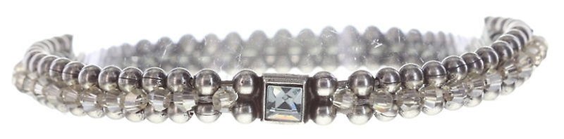 image pour Bracelet Bead Snakes Gris  