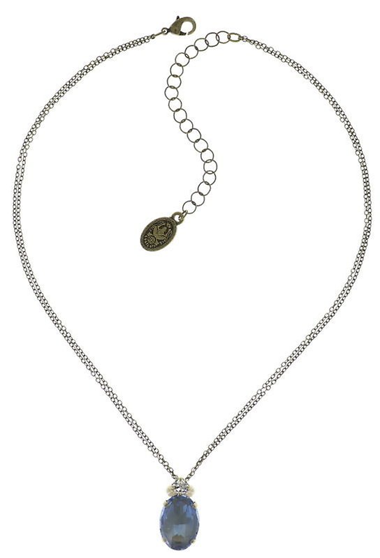 image for Necklace Pendant Pirates in Paris Blue  