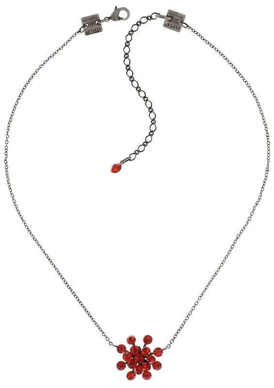 Bild für Halskette mit Anhänger Magic Fireball Orange Hyazinth Classic Size (21mm Ø)