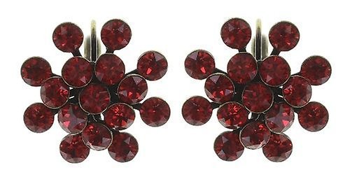 Bild für Ohrringe mit Brisur Magic Fireball Rot  Classic Size (21mm Ø)