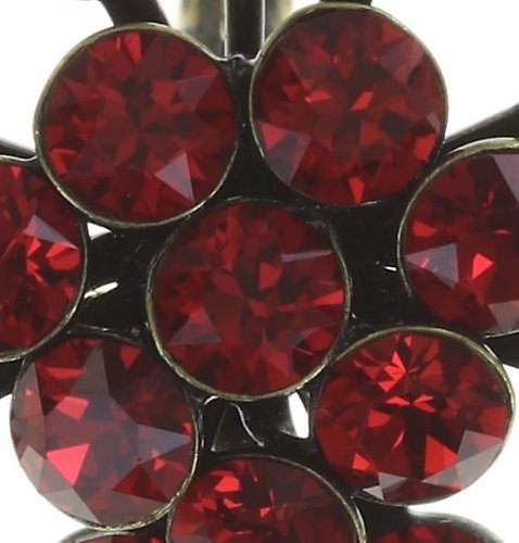 Bild für Ohrringe mit Brisur Magic Fireball Rot  Classic Size (21mm Ø)