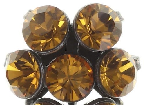 для изображений Серьги Magic Fireball Yellow topaz Classic Size (21mm Ø)
