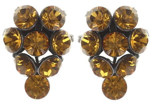 для изображений Серьги Magic Fireball Yellow topaz Classic Size (21mm Ø)