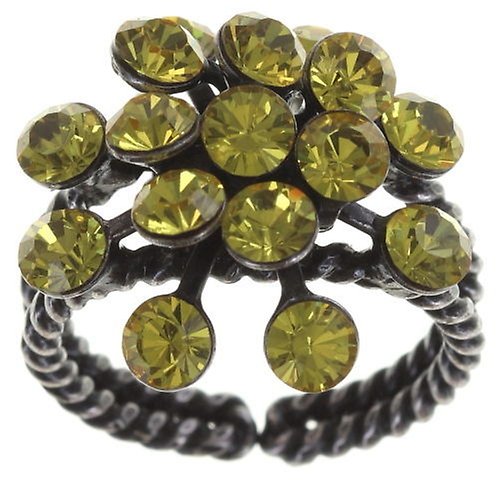 Kép Ring Magic Fireball Yellow light topaz Classic Size (21mm Ø)