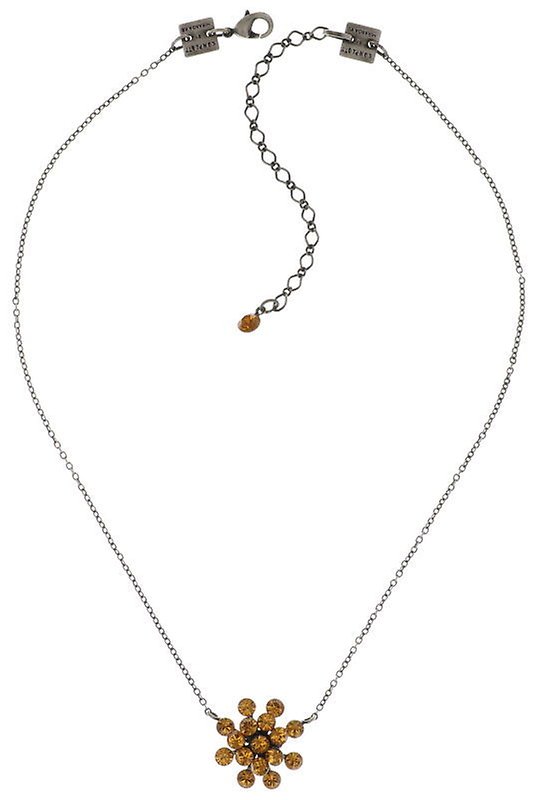 image pour Collier pendant Magic Fireball Jaune topaz Classic Size (21mm Ø)