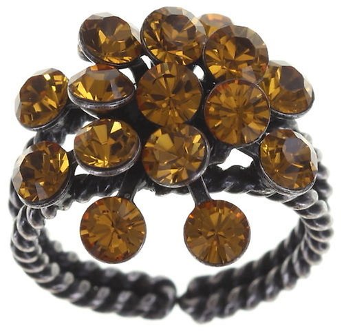 image for Ring Magic Fireball Yellow topaz Classic Size (21mm Ø)