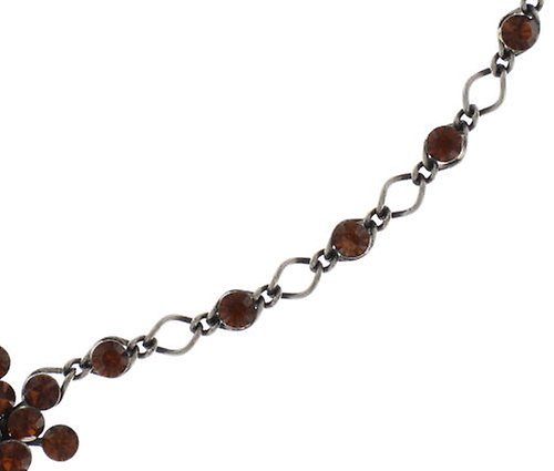 image for Necklace Magic Fireball Brown smoked topaz Classic Size (21mm Ø)