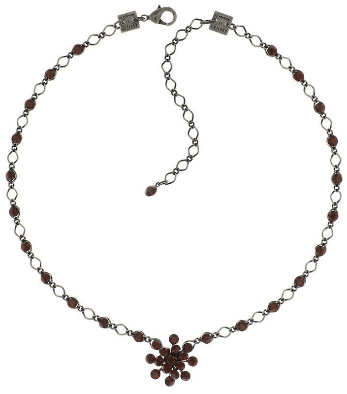 image for Necklace Magic Fireball Brown smoked topaz Classic Size (21mm Ø)
