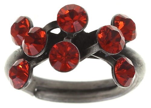 Bild für Ring Magic Fireball Orange Hyazinth Classic Size (21mm Ø)