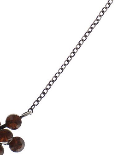 Bild für Halskette mit Anh&auml;nger Magic Fireball Braun Rauchiges topaz Classic Size (21mm Ø)