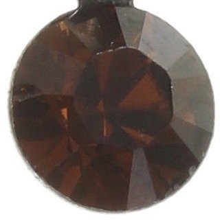 Bild für Halskette mit Anhänger Magic Fireball Braun Rauchiges topaz Classic Size (21mm Ø)