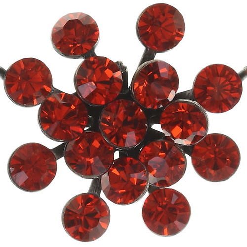 image for Necklace Pendant Magic Fireball Orange hyacinth Classic Size (21mm Ø)