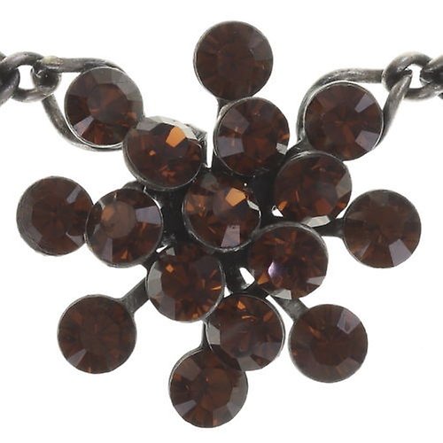 image for Necklace Magic Fireball Brown smoked topaz Classic Size (21mm Ø)