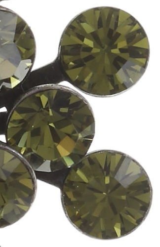 Bild für Ohrringe mit Brisur Magic Fireball Grün Khaki Classic Size (21mm Ø)